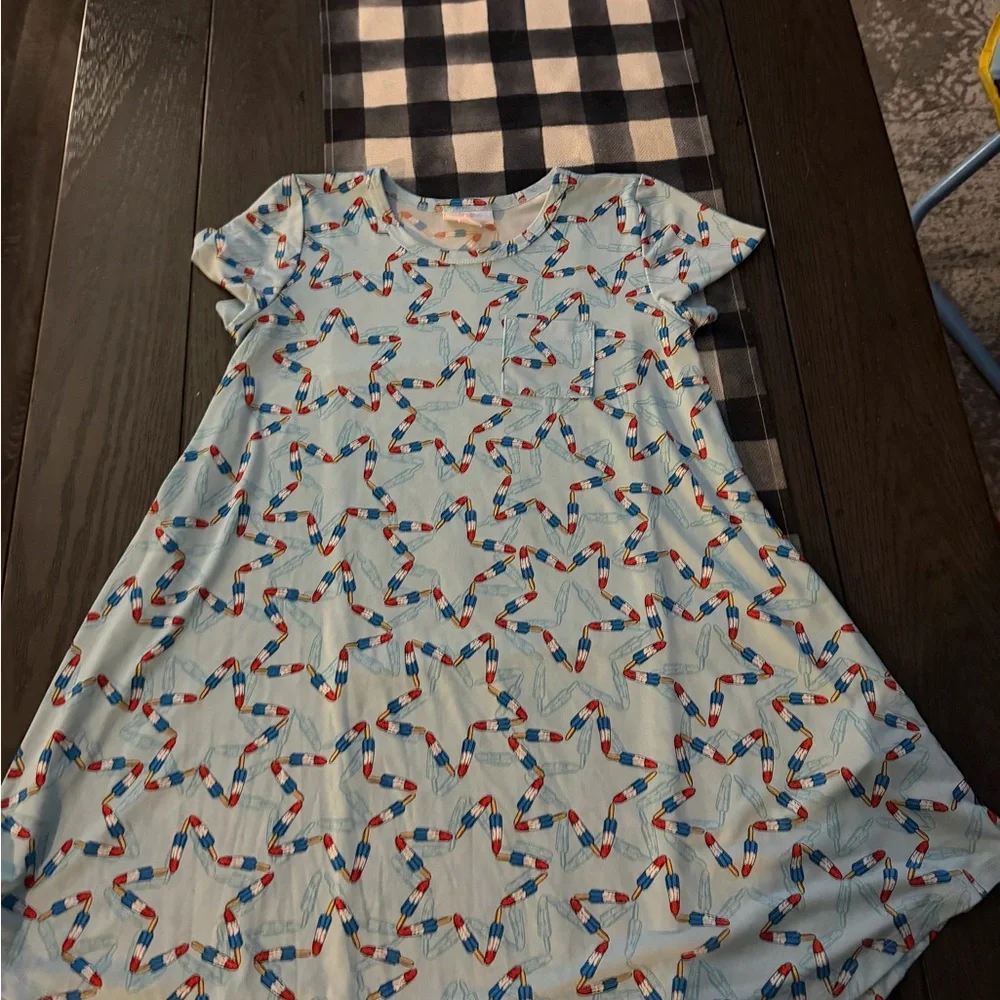 LuLa Roe tween girls 3 piece lot like new